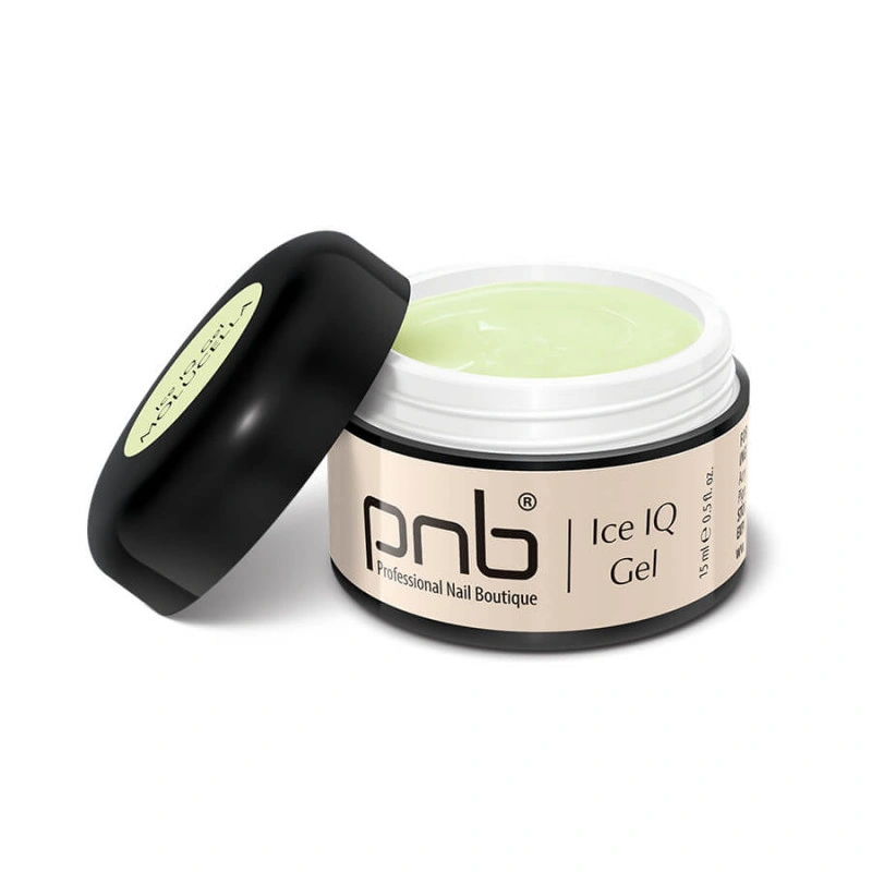 Низькотемпературний Айс Айкью гель Молюцелла PNB UV/LED Ice IQ Gel Molucella жовто-фісташковий 15 мл
