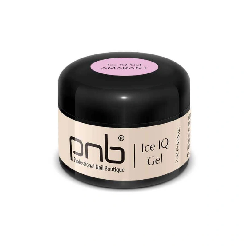 Низькотемпературний Айс Айкью гель Амарант PNB UV/LED Ice IQ Gel Amarant рожевий 15 мл