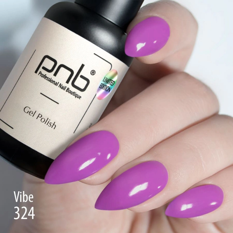 Гель-лак PNB №324 Vibe фукія, емаль 8 мл
