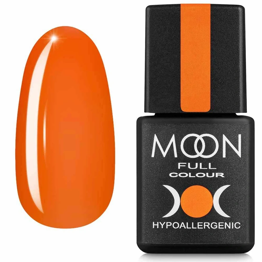 Кольорова база для гель-лаку MOON FULL Barbie Color Rubber Base №06 абрикосовий, емаль 8 мл