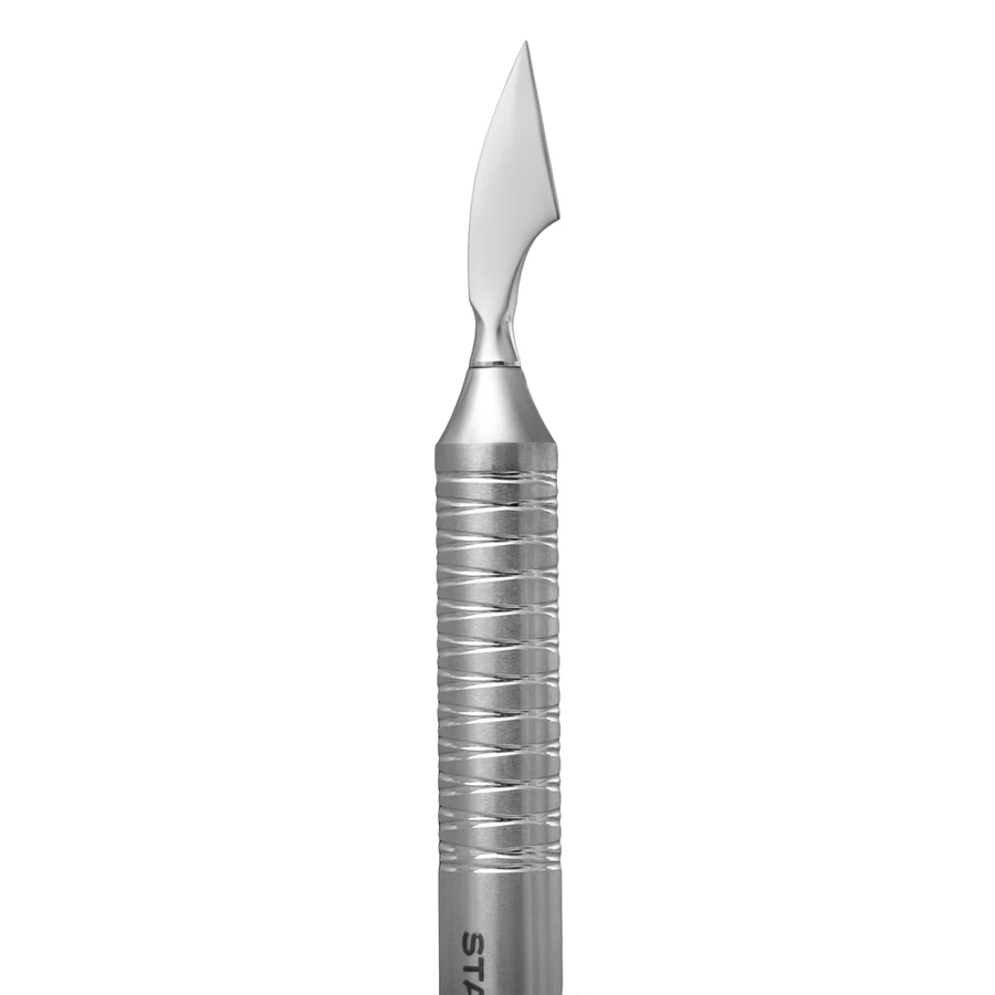 Лопатка манікюрна Staleks PRO EXPERT 100 TYPE 1 сокирка + скошений пушер