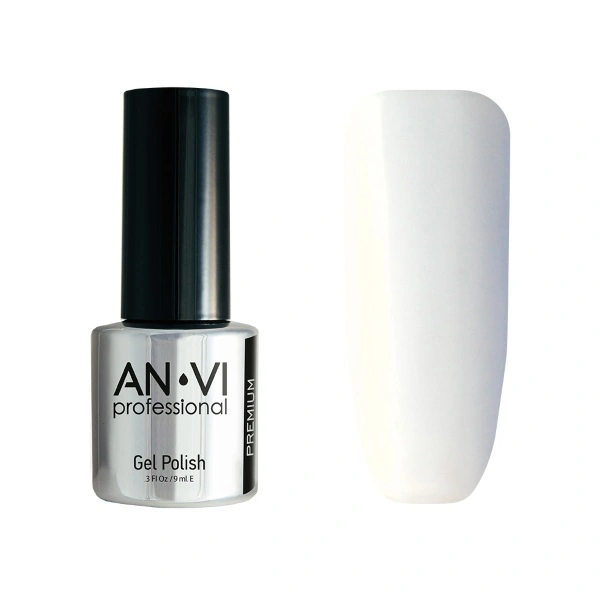 Гель-лак ANVI №005-2 Crystal French білий, емаль 9 мл