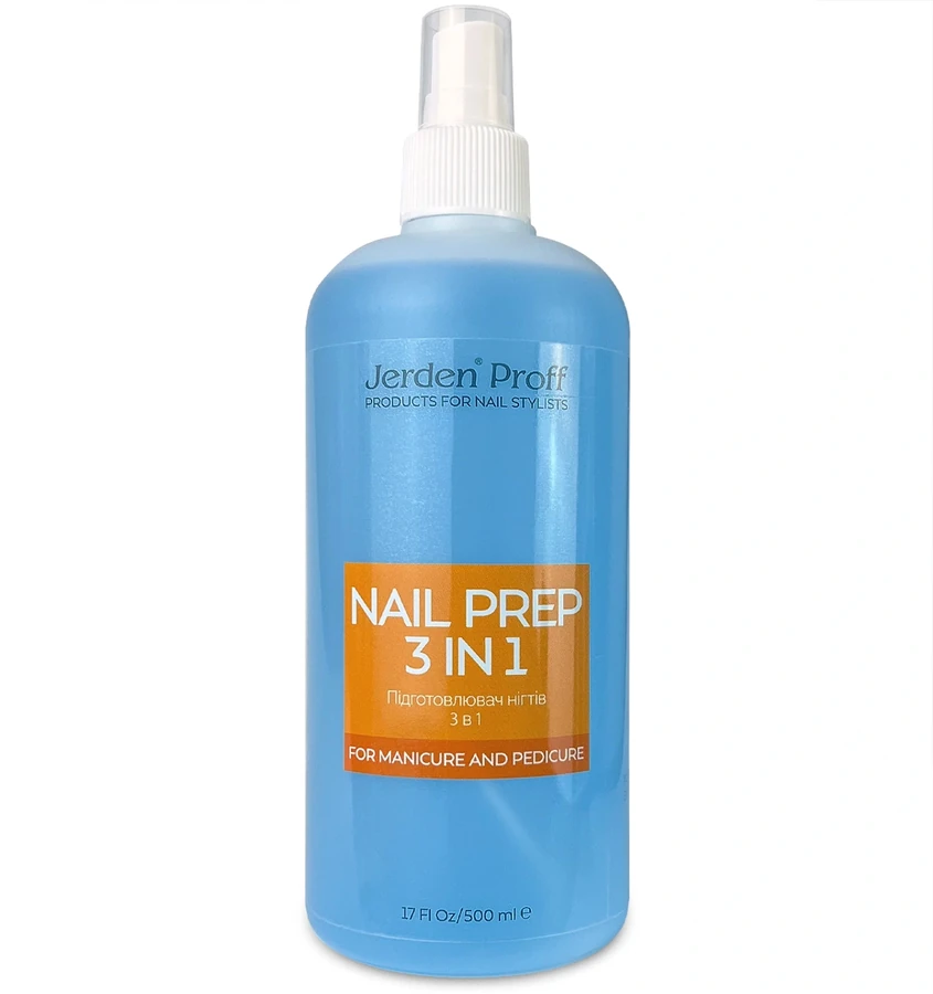 Підготовлювач нігтя 3в1 Jerden-Proff Nail Prep 3in1 500 мл