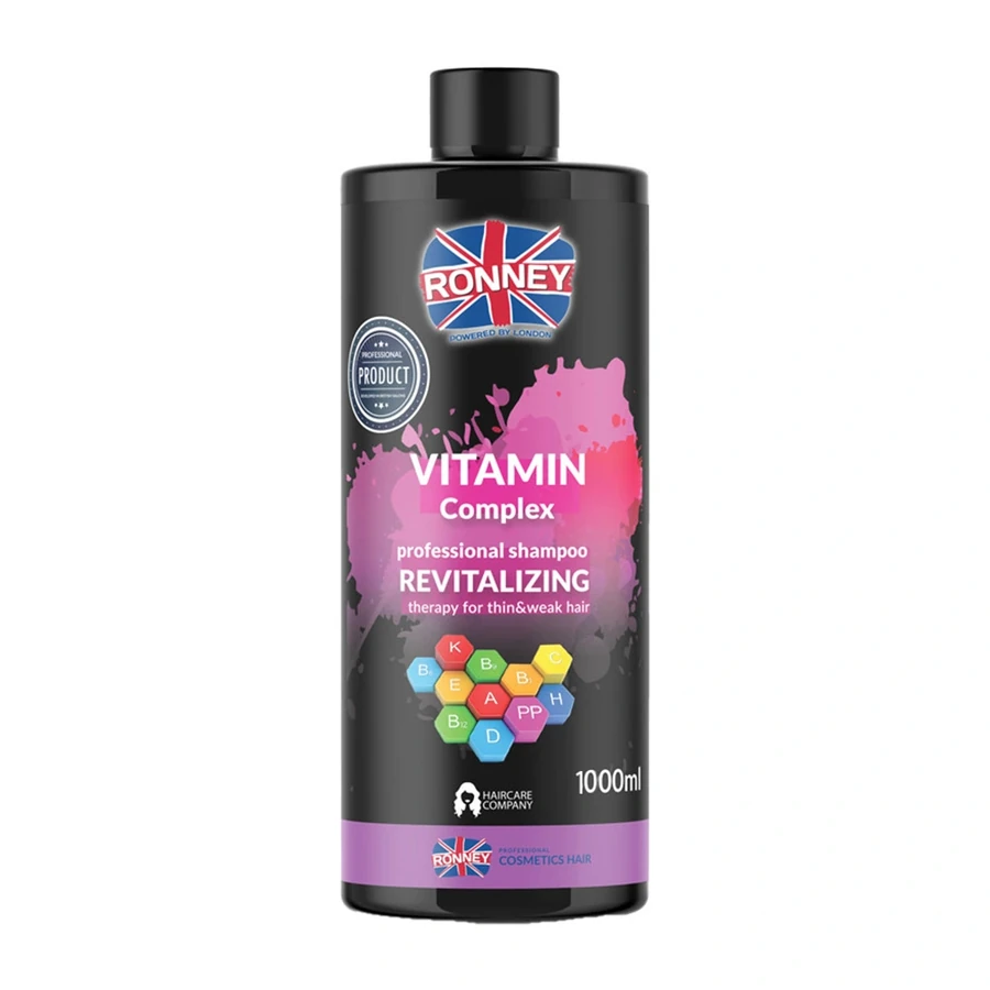 Шампунь для тонкого та слабкого волосся Ronney Vitamin Complex Revitalizing Shampoo 1000 мл