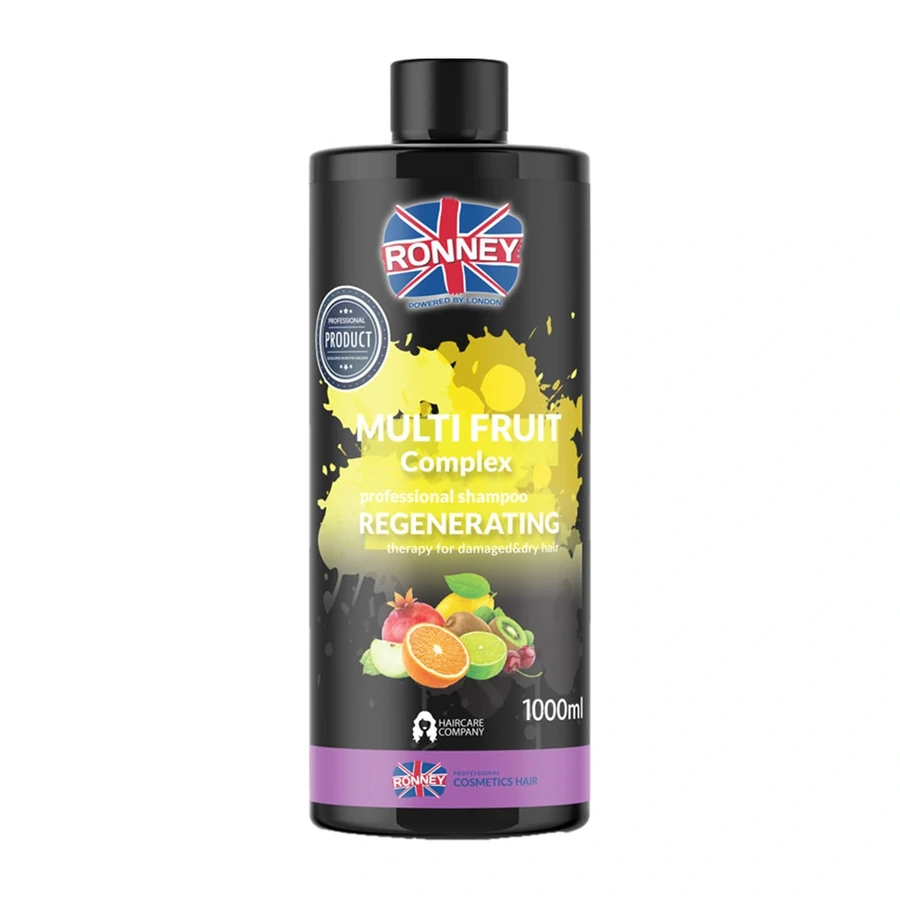 Шампунь для сухого та пошкодженого волосся Ronney Multi Fruit Complex Regenerating Shampoo 1000 мл
