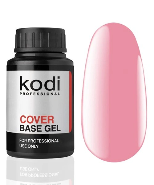 Камуфлююче базове покриття Kodi Cover Base Gel №9 щільний, холодний рожевий колір 30 мл
