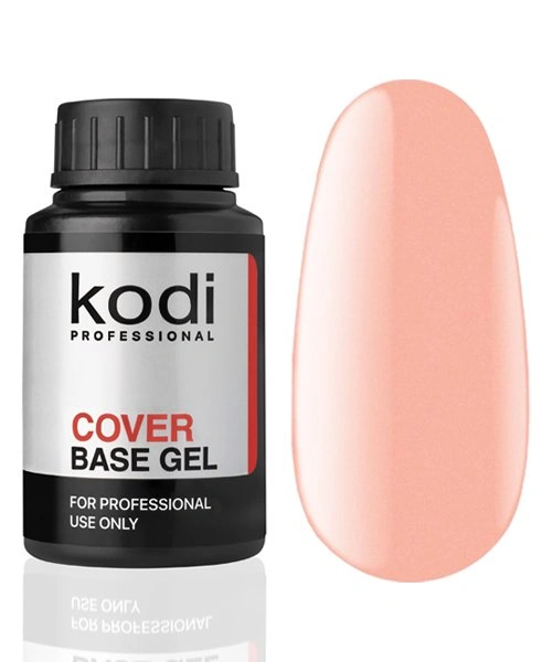 Камуфлююче базове покриття Kodi Cover Base Gel №1 теплий персиковий 30 мл