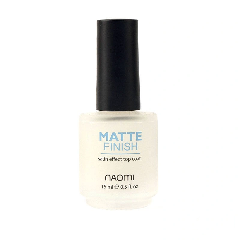 Матовий топ для лаку Naomi Matte Finish 15 мл