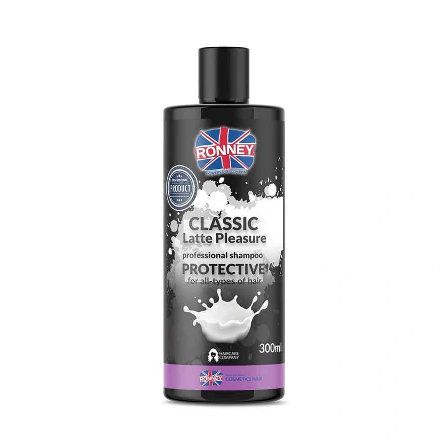 Шампунь для всіх типів волосся Ronney Classic Latte Pleasure Protective Shampoo 300 мл