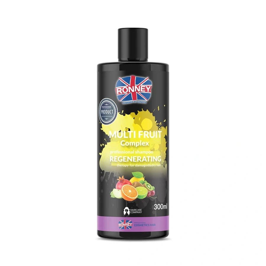 Шампунь для сухого та пошкодженого волосся Ronney Multi Fruit Complex Regenerating Shampoo 300 мл