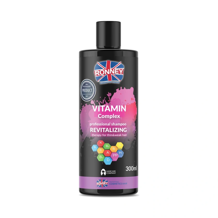 Шампунь для тонкого та слабкого волосся Ronney Vitamin Complex Revitalizing Shampoo 300 мл