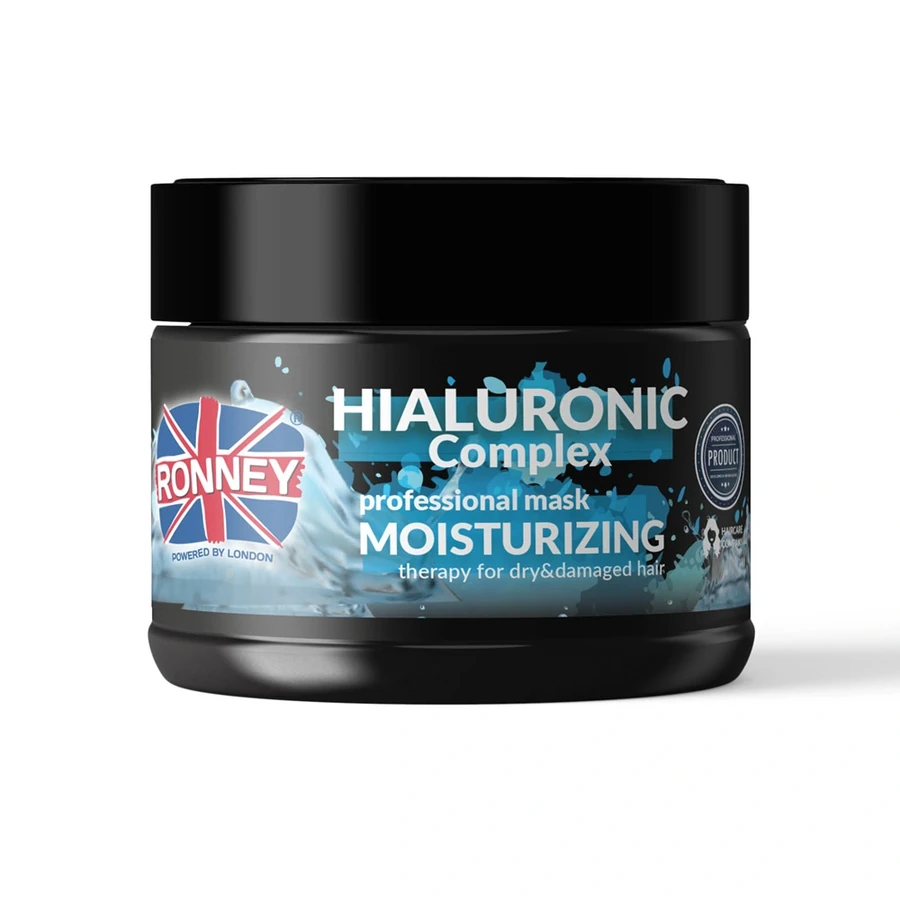 Маска для сухого та пошкодженого волосся Ronney HIALURONIC COMPLEX Маска гіалуронова для сухого та пошкодженого волосся 300 мл