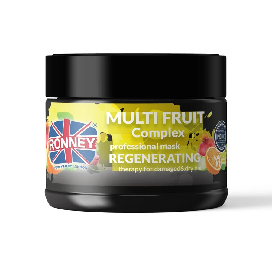Маска для сухого та пошкодженого волосся Ronney MULTI FRUIT COMPLEX Маска відновлююча для сухого та пошкодженого волосся 300 мл