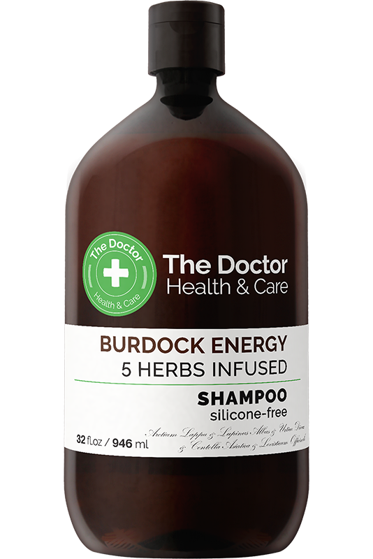 Шампунь для волосся Ріп`якова сила The Doctor Health&Care Burdock Energy 5 Herbs Infused Shampoo 5 трав 946 мл