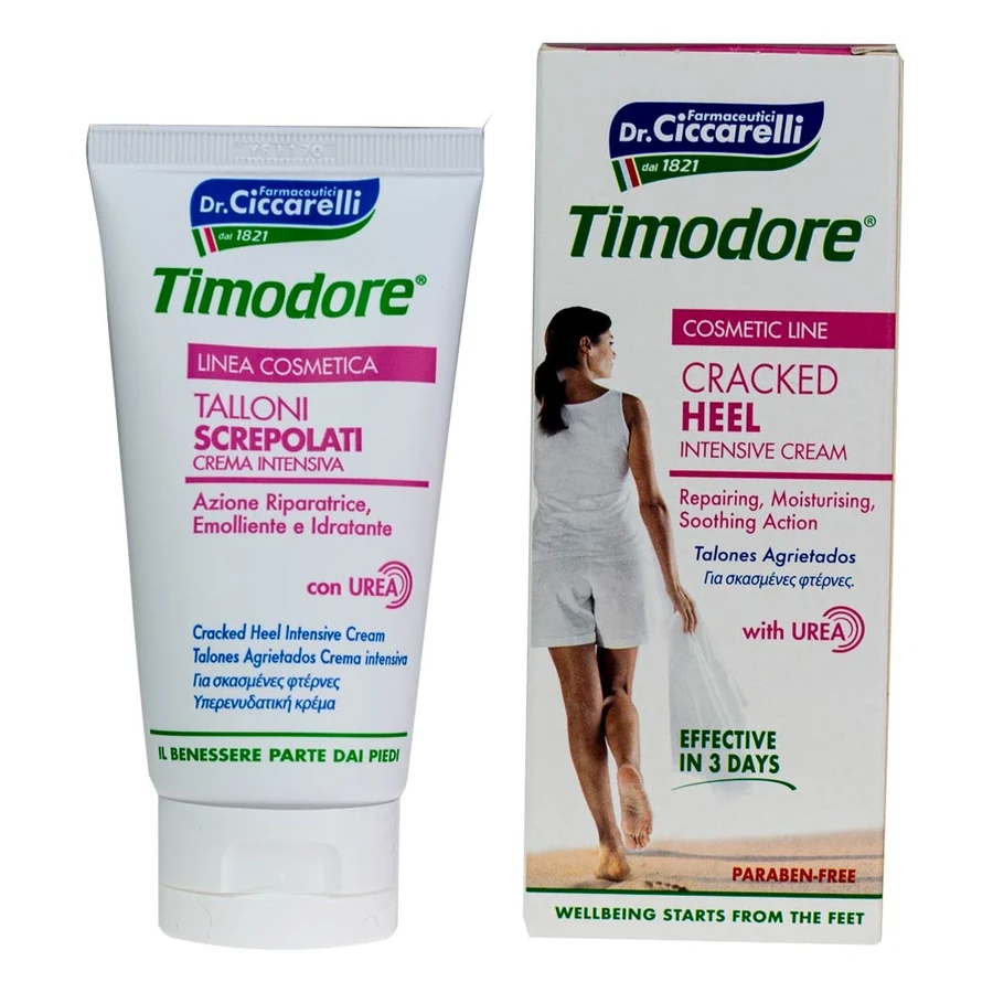 Крем для ніг проти тріщин на п`ятах Timodore Cracked Heel Intensive Cream 75 мл