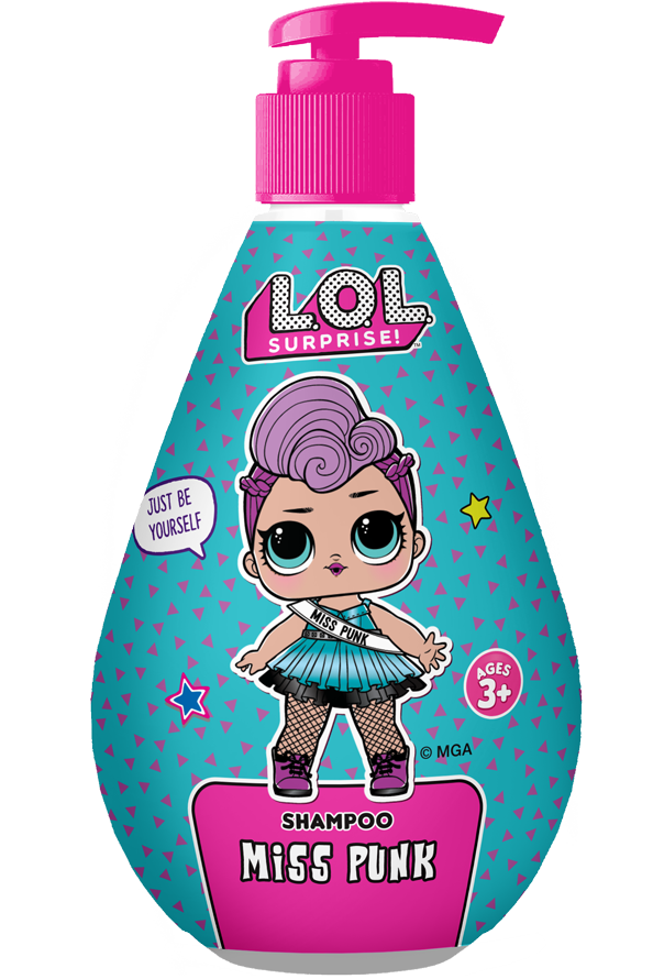 Дитячий шампунь для волосся L.O.L. SURPRISE! Shampoo Miss Punk полуниця 300 мл