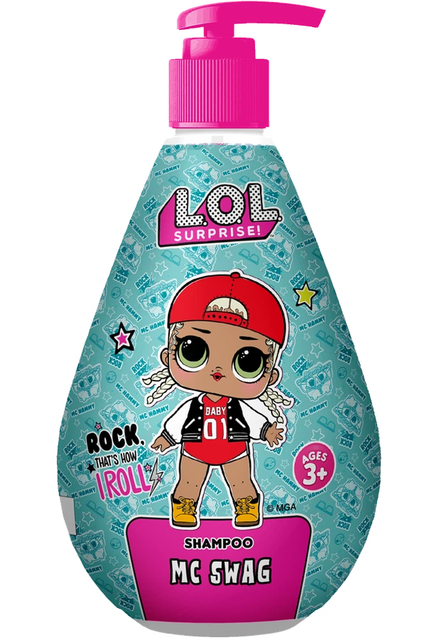 Дитячий шампунь для волосся L.O.L. SURPRISE! Shampoo MC Swag банан 500 мл