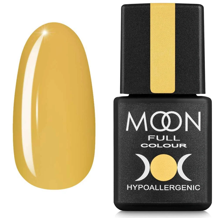 Кольорова база для гель-лаку MOON FULL ENVY Color Base №01 жовтий 8 мл