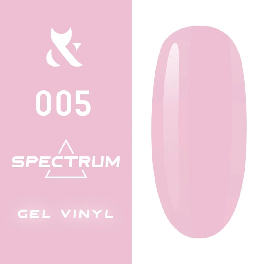Гель-лак FOX Gel-polish Gold Spectrum 005 рожевий, емаль 14 мл