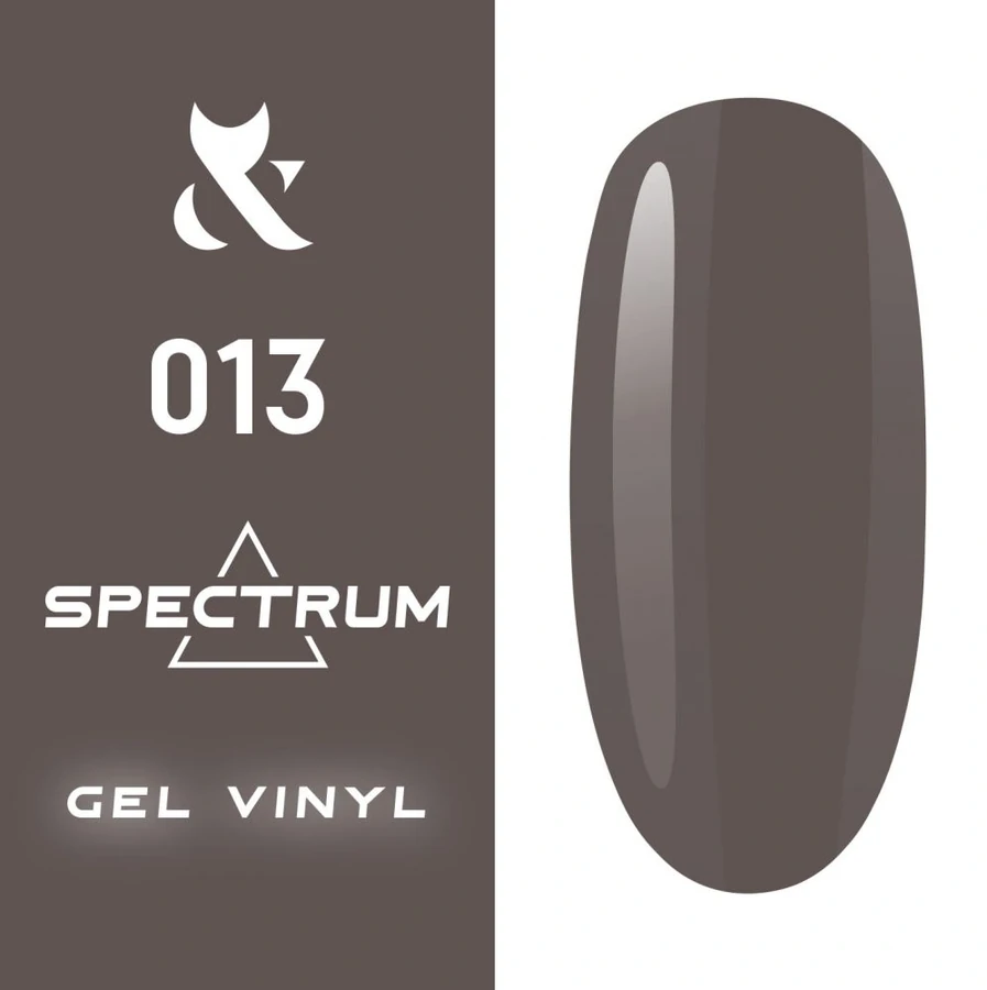Гель-лак FOX Gel-polish Gold Spectrum 013 сіро-коричневий, емаль 14 мл