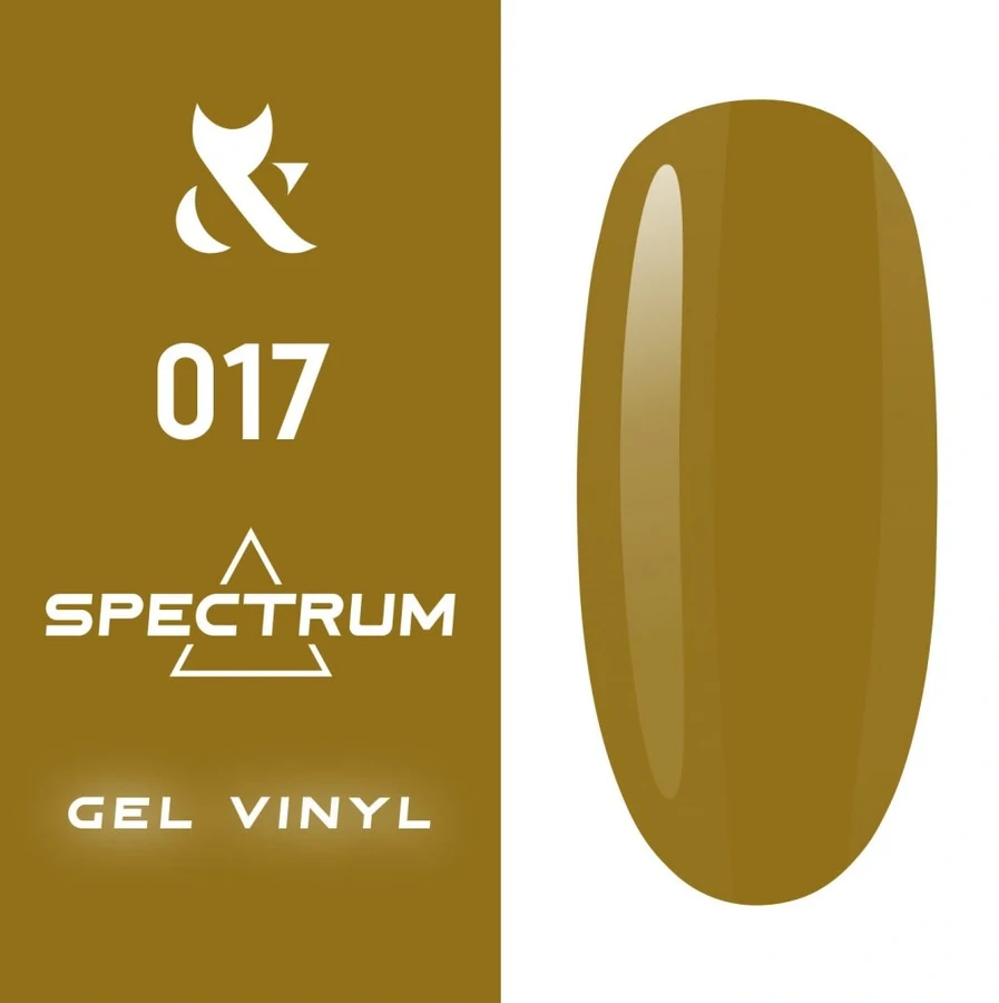 Гель-лак FOX Gel-polish Gold Spectrum 017 гірчичний, емаль 14 мл