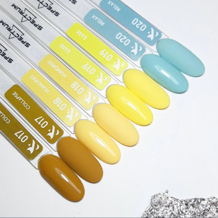 Гель-лак FOX Gel-polish Gold Spectrum 018 пшеничний, емаль 14 мл