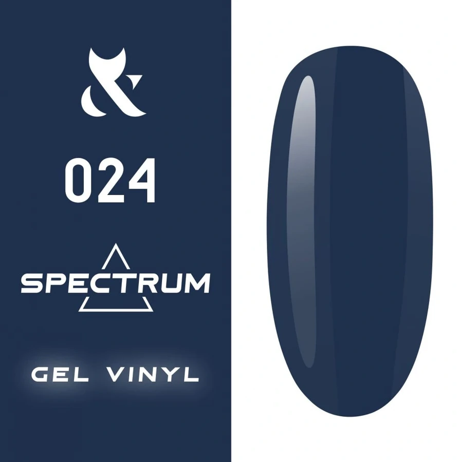Гель-лак FOX Gel-polish Gold Spectrum 024 пилово-синій, емаль 14 мл