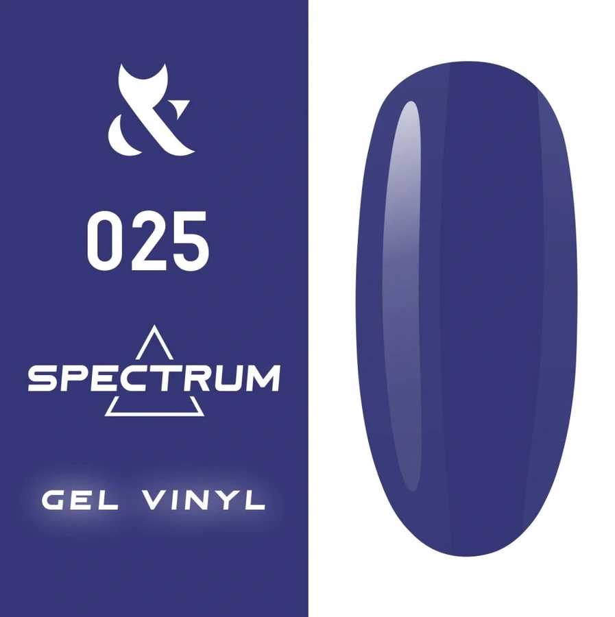 Гель-лак FOX Gel-polish Gold Spectrum 025 яскраво-синій, емаль 14 мл