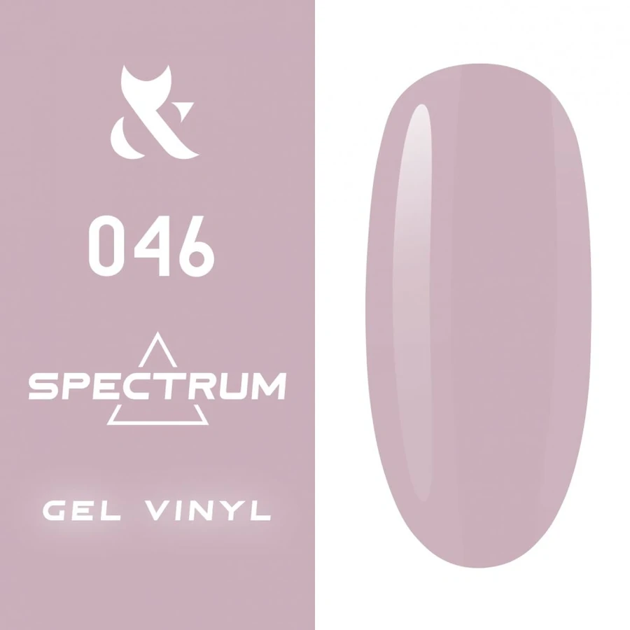 Гель-лак FOX Gel-polish Gold Spectrum 046 лилово-рожевий, емаль 14 мл