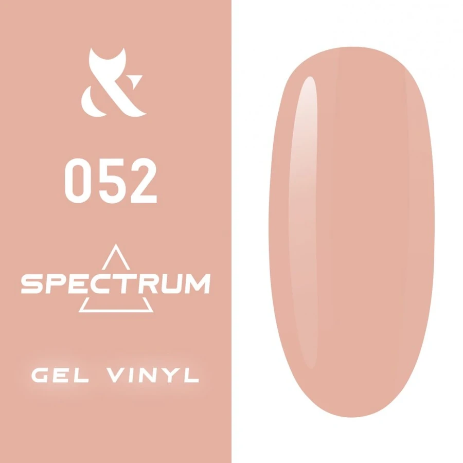Гель-лак FOX Gel-polish Gold Spectrum 052 пастельний персиковий, емаль 14 мл