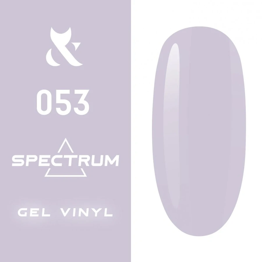 Гель-лак FOX Gel-polish Gold Spectrum 053 молочний ліловий, емаль 14 мл