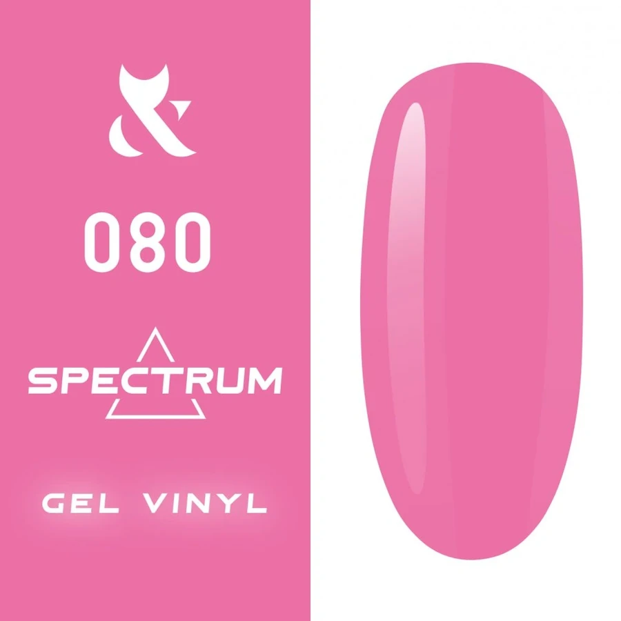 Гель-лак FOX Gel-polish Gold Spectrum 080 рожевий барбі, неоновий 14 мл