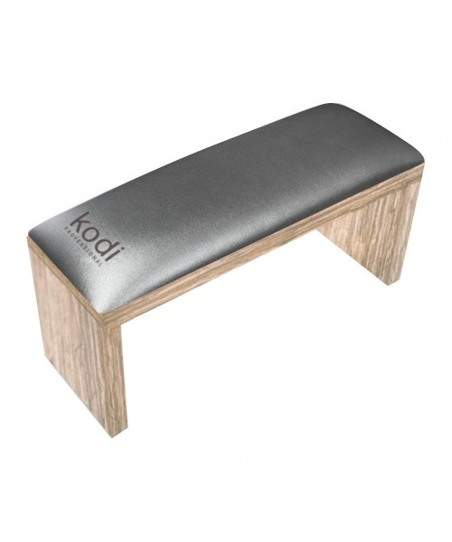 Підлокітник для манікюру на коричневих ніжках Kodi Armrest for Manicure on Legs Graphite графіт