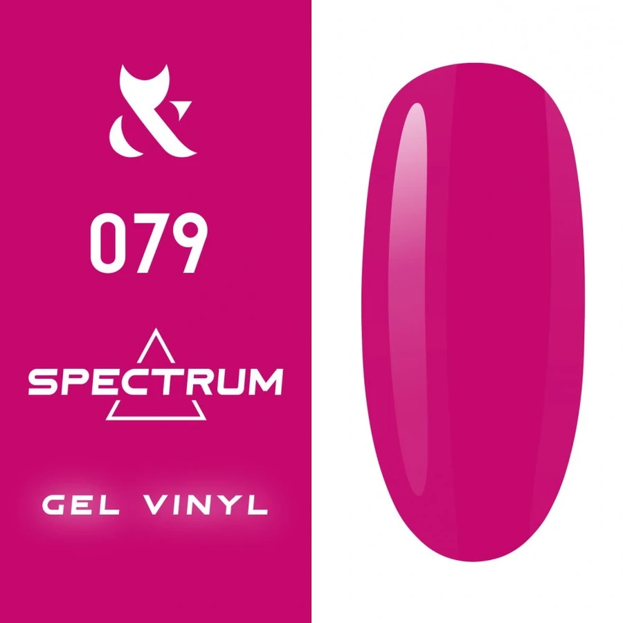 Гель-лак FOX Gel-polish Gold Spectrum 079 малиново-рожевий, емаль 14 мл