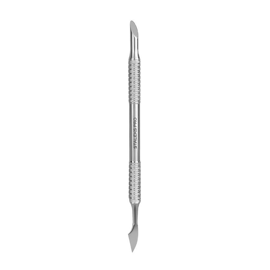 Лопатка для манікюру Staleks Pro EXPERT 90 TYPE 3 скошений пушер+сокирка