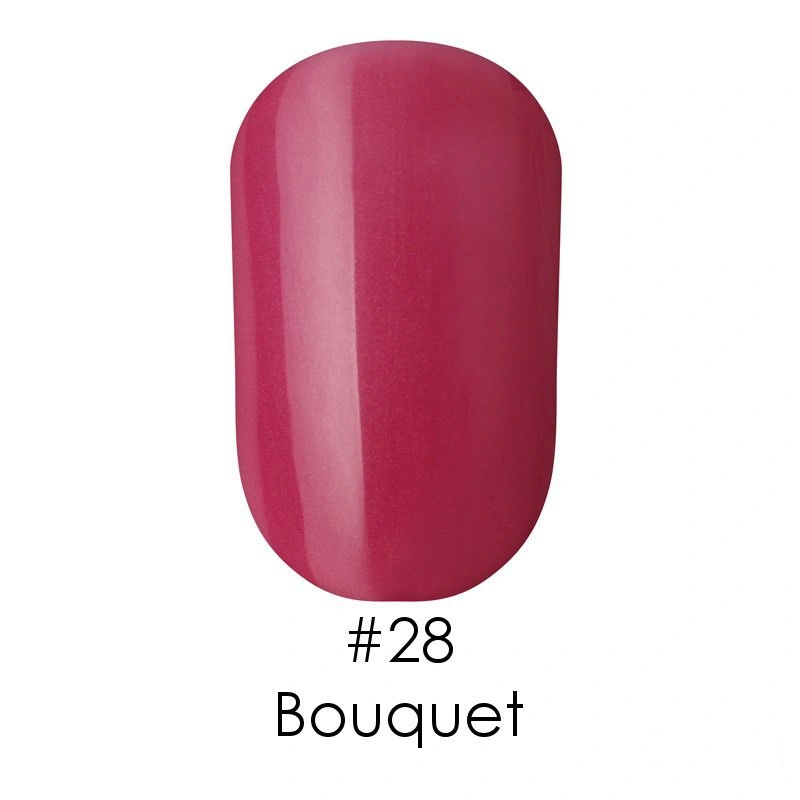 Гель-лак Naomi Gel Polish №28 Bouquet бузково-фіолетовий, емаль 6 мл
