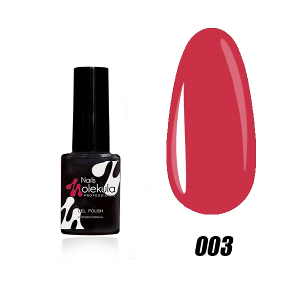 Гель-лак Molekula Gel Polish №003 Кораловий, Емаль 6 мл