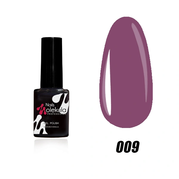Гель-лак Molekula Gel Polish №009 Какао-рожевий, Емаль 6 мл
