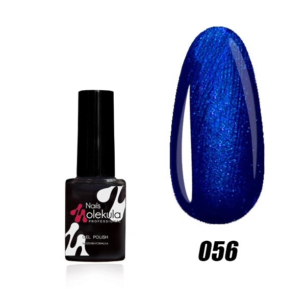 Гель-лак Molekula Gel Polish №056 Синій, Перламутр 6 мл