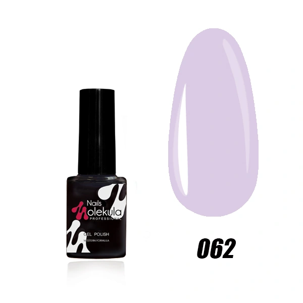 Гель-лак Molekula Gel Polish №062 Ліловий, Емаль 6 мл