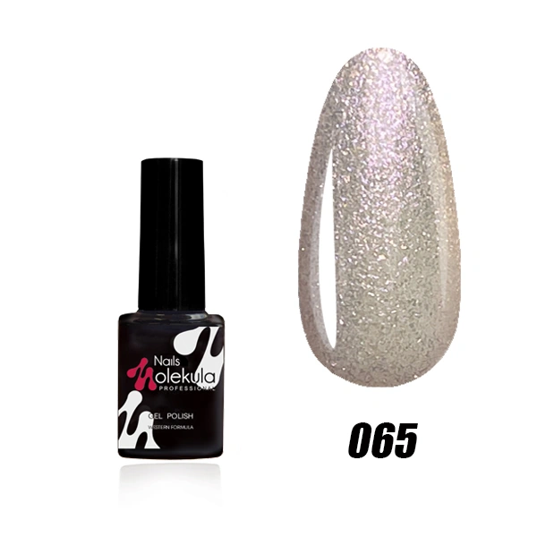 Гель-лак Molekula Gel Polish №065 Білий з рожевим відливом, Перламутр 6 мл