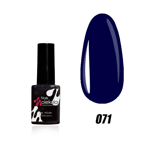 Гель-лак Molekula Gel Polish №071 Синій, Емаль 6 мл