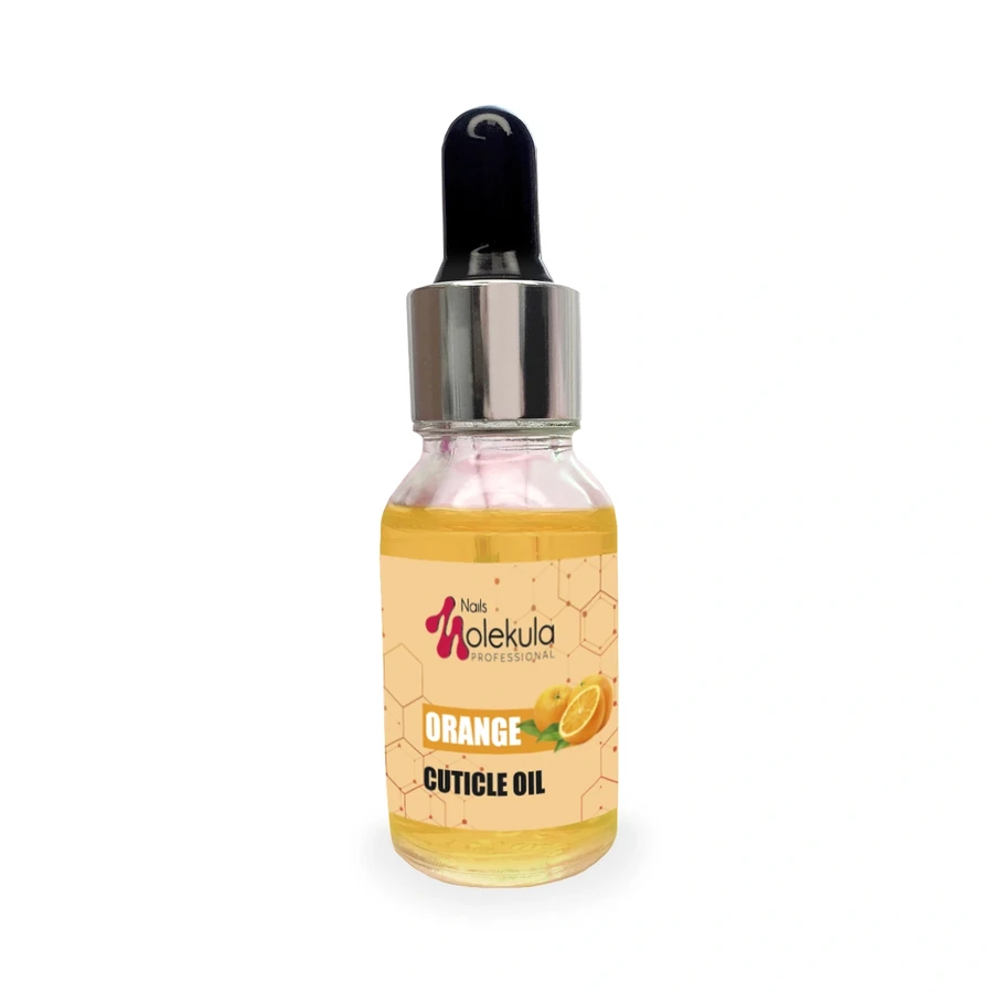 Олія для кутикули з піпеткою Molekula Cuticle Oil Orange апельсин 15 мл