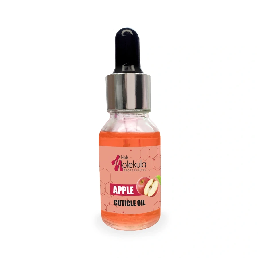Олія для кутикули з піпеткою Molekula Cuticle Oil Apple яблуко 15 мл
