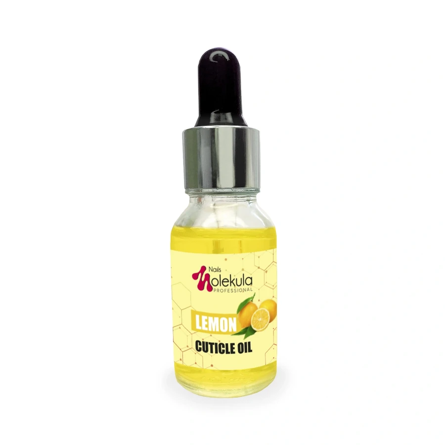 Олія для кутикули з піпеткою Molekula Cuticle Oil Lemon лимон 15 мл