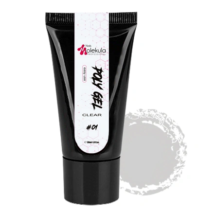 Полігель Molekula Poly Gel №01 Clear прозорий 30 мл