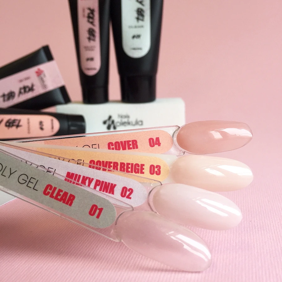 Полігель Molekula Poly Gel №01 Clear прозорий 15 мл
