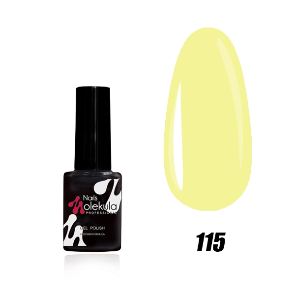 Гель-лак Molekula Gel Polish №115 Жовта кукурудза, емаль 6 мл