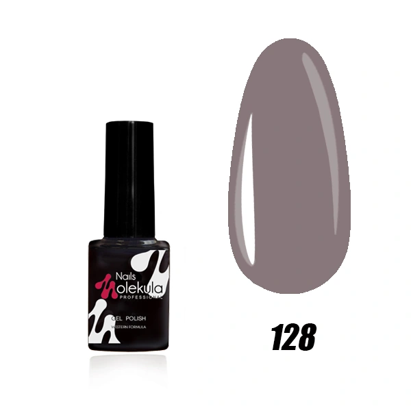 Гель-лак Molekula Gel Polish №128 Квітковий попіл, емаль 6 мл