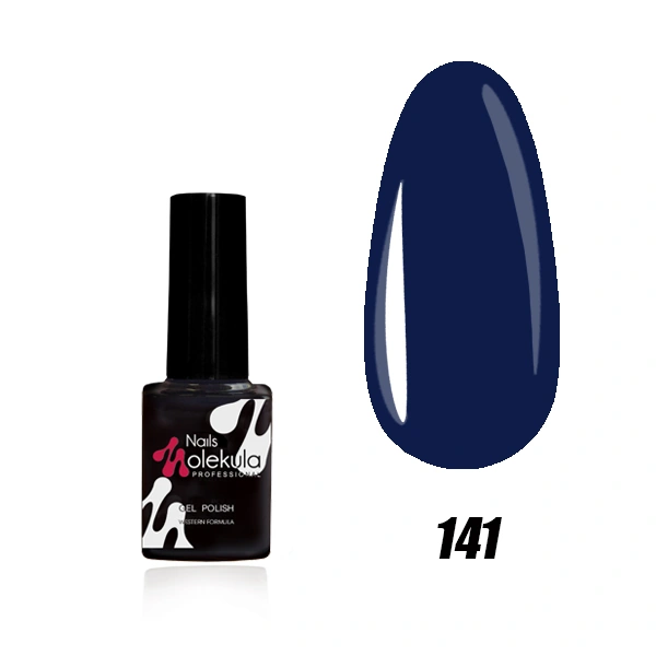 Гель-лак Molekula Gel Polish №141 Сапфір, емаль 6 мл